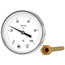 Термометр биметаллический ТБЛ-100